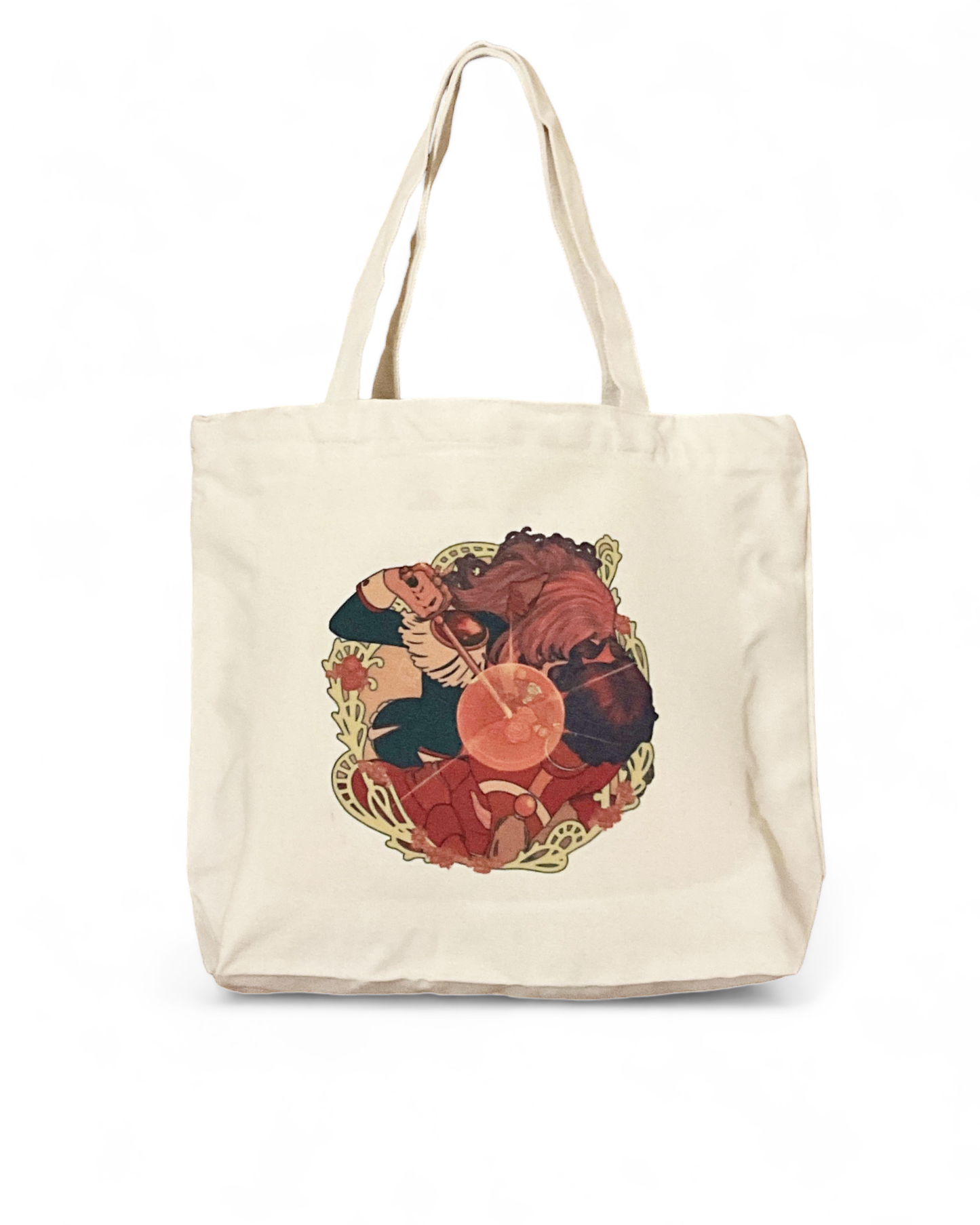 Sword Pull Canvas Tote Bag