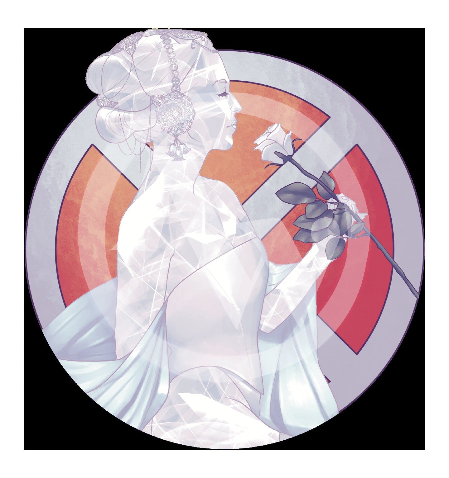 Emma Frost - Vinyl Sticker